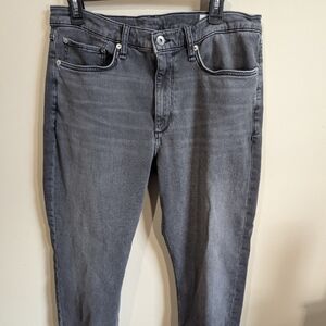 Rag & Bone Fit 2 Slim Men's Charcoal Slim Jeans 36w/32L